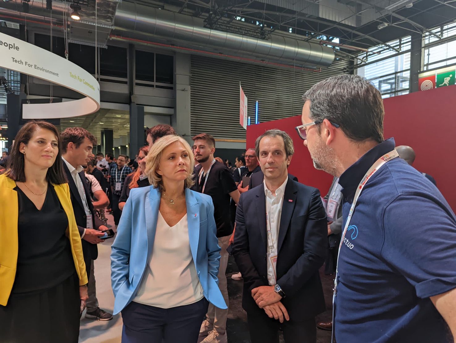 Fluctuo in the spotlight during Vivatech on the SNCF stand